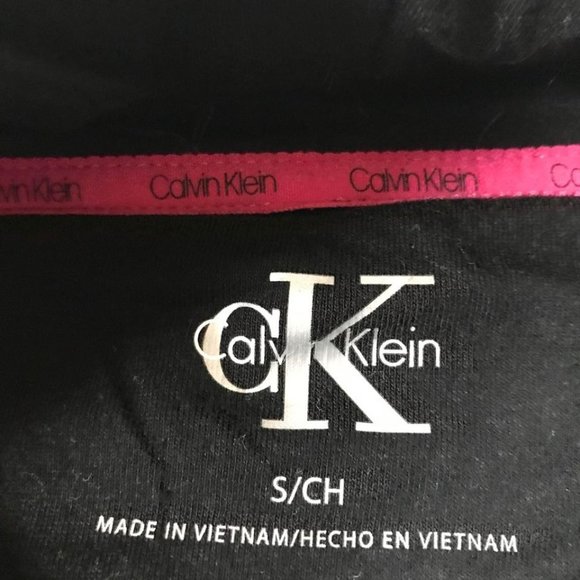 Calvin Klein women’s small black cowl neck sweatshirt - Picture 4 of 6